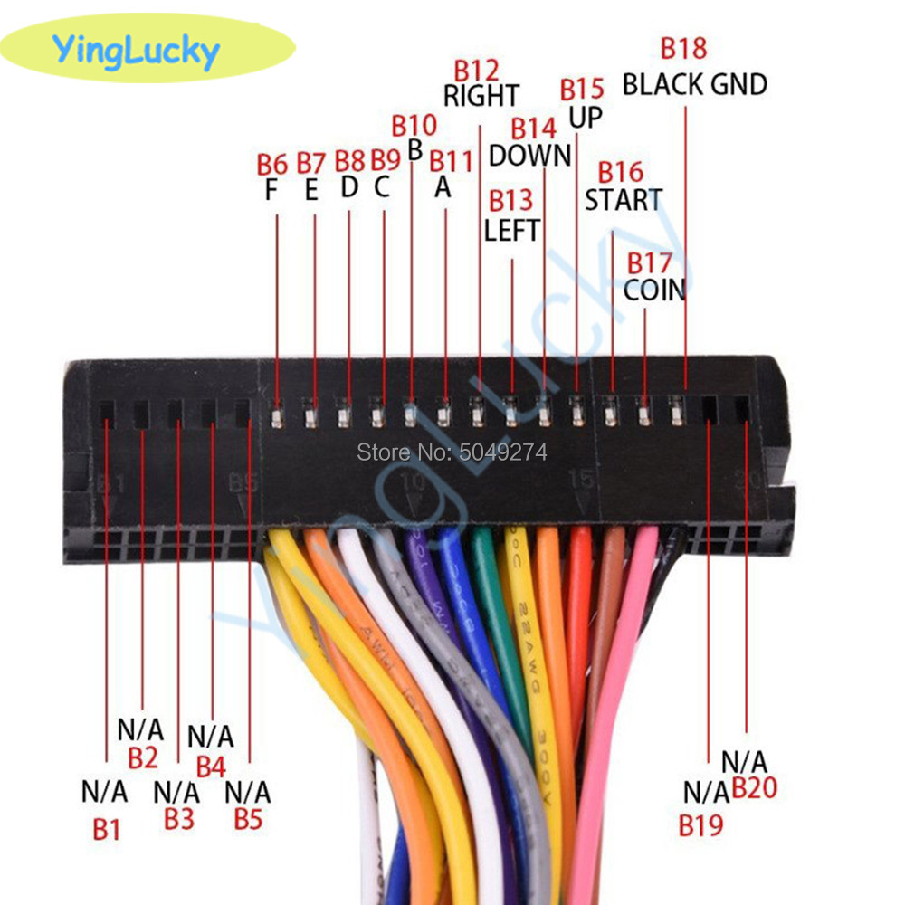 Arcade Cabinet 40-pin Wire Har - огляд і ціна Arcade Game Jackpot