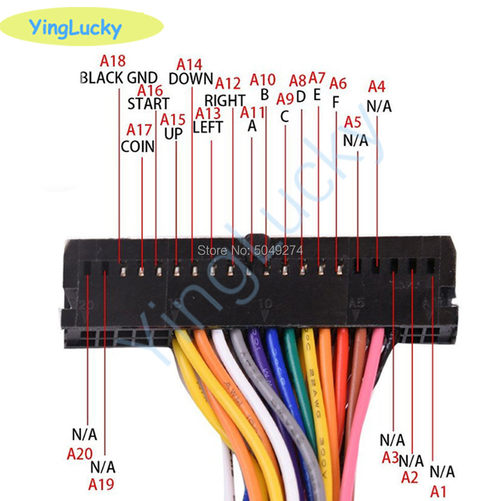 Arcade Cabinet 40-pin Wire Har - огляд і ціна Arcade Game Jackpot