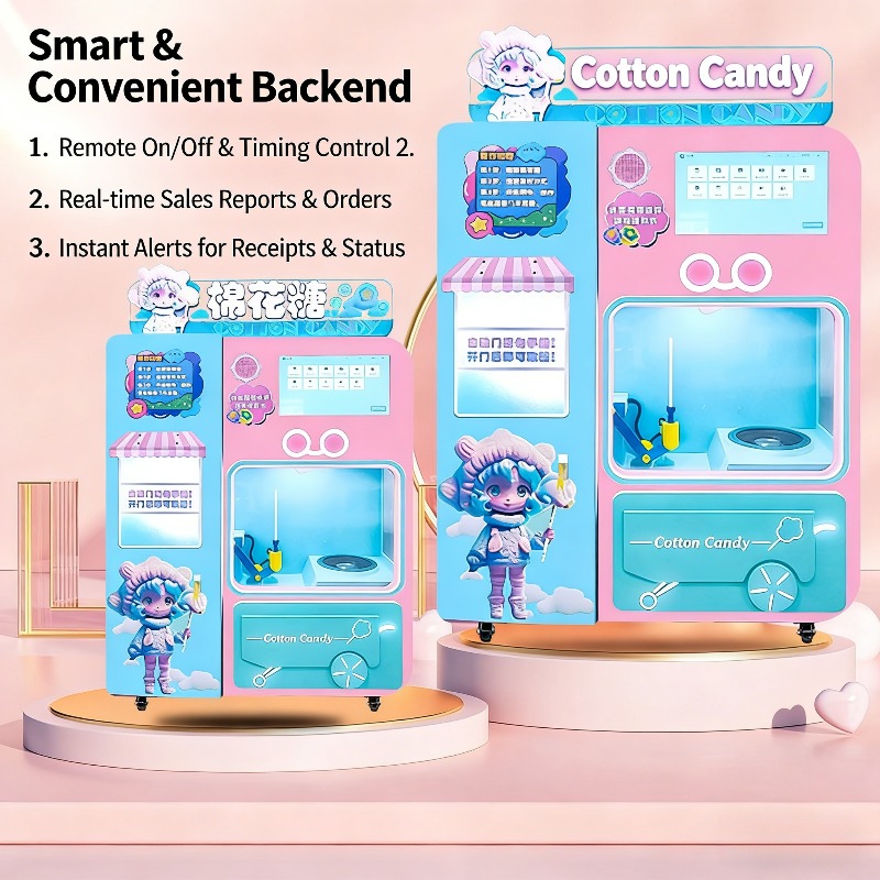 FOB Automatic Cotton Candy Ven - огляд і ціна Candy Vending Machine