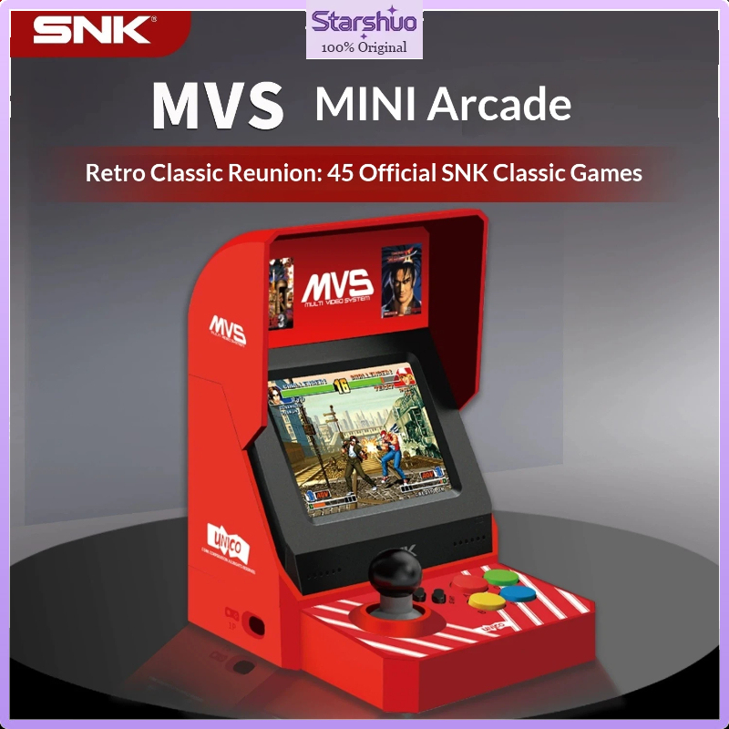 UNICO MVS Mini Arcade Console  - огляд і ціна Arcade Game Jackpot