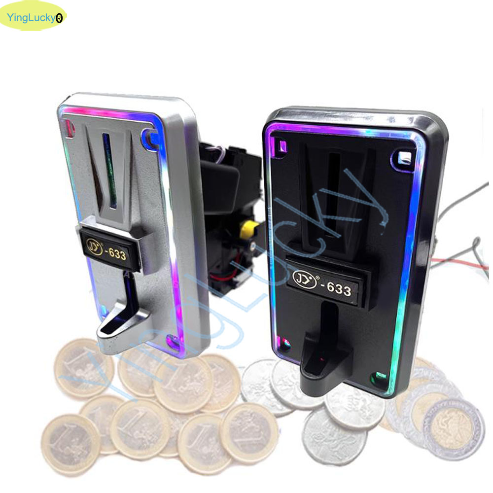 Colorful LED Multi Coin Accept - огляд і ціна Arcade Ticket Machine