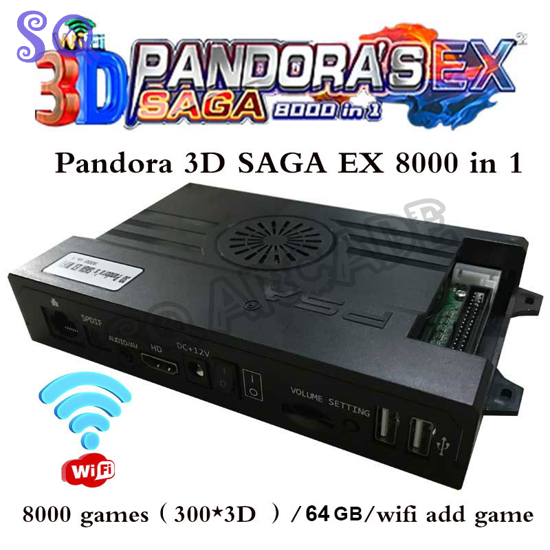 Arcade Pandora Saga Box EX2 80 - огляд і ціна Arcade Game Jackpot