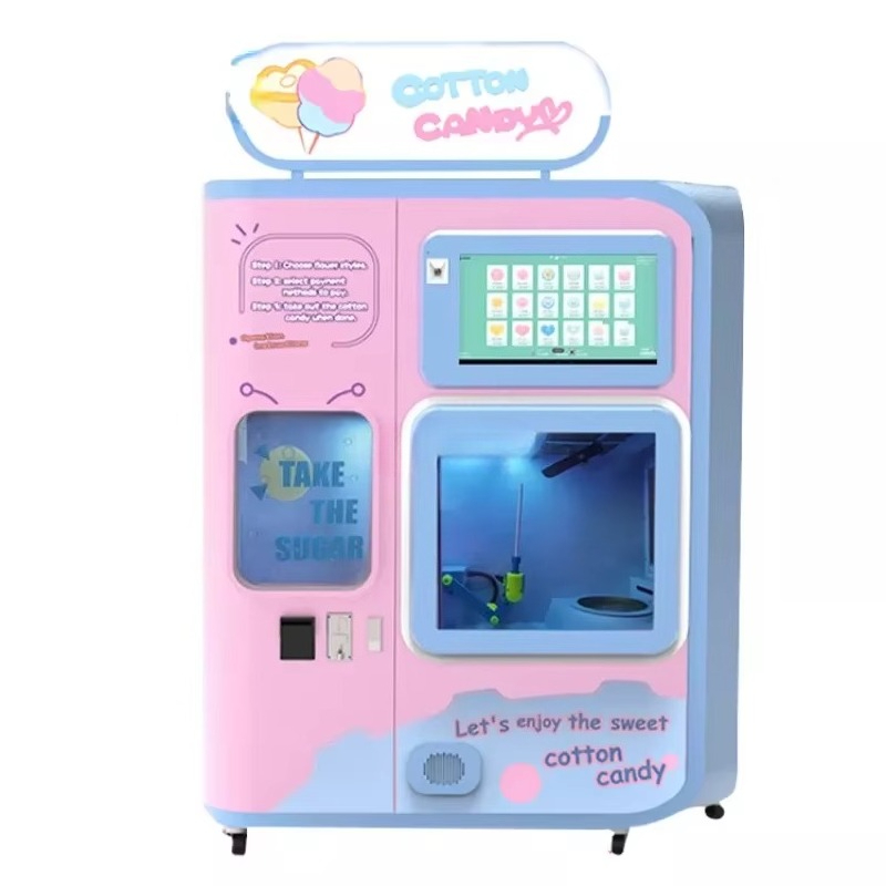 Fully Automatic Cotton Candy V - огляд і ціна Candy Vending Machine