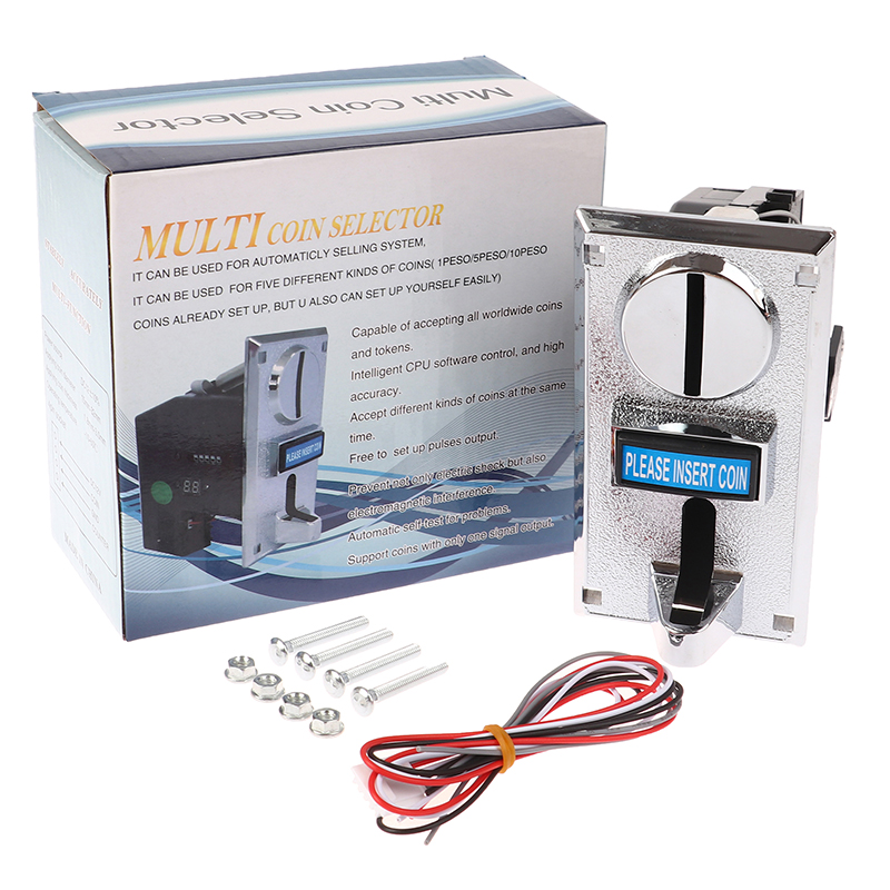 1Pc 616 Multi Coin Slot Accept - огляд і ціна Arcade Ticket Machine