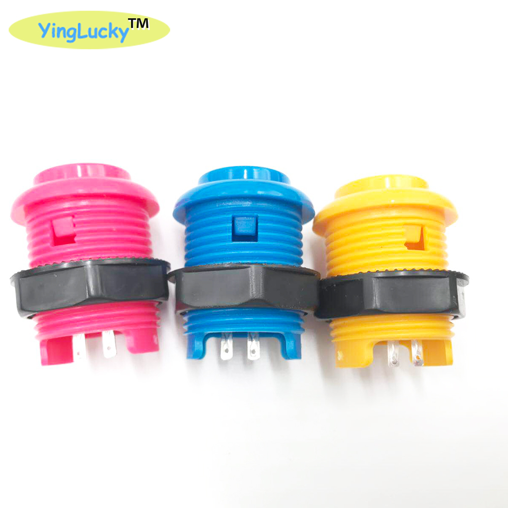 50pcs Arcade Buttons 28mm 24mm - огляд і ціна Arcade Ticket Machine