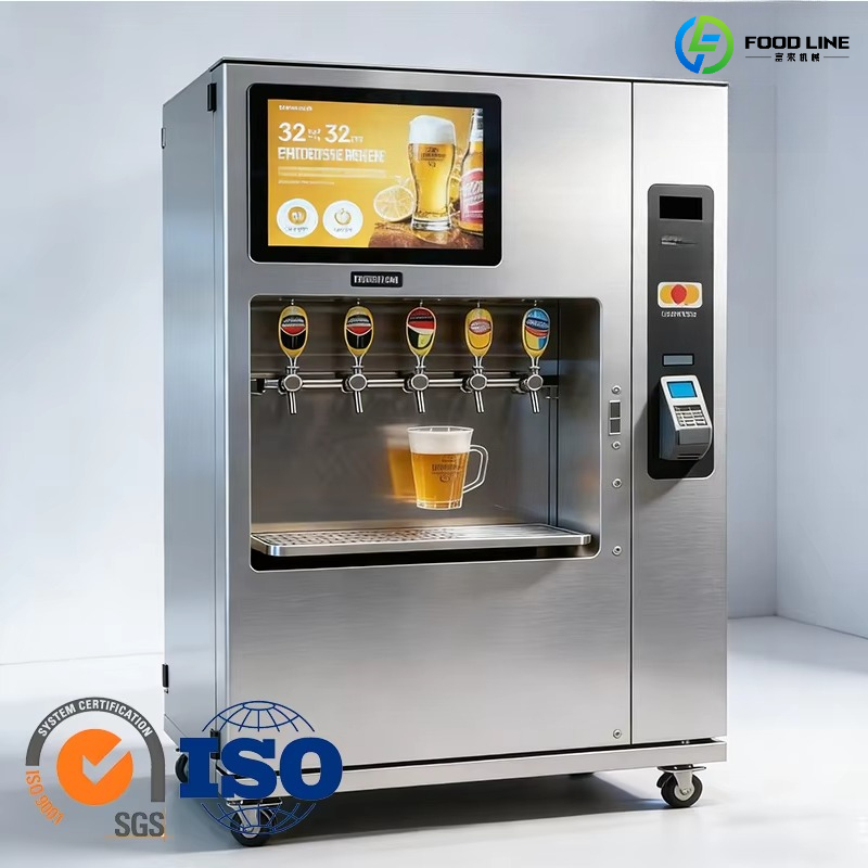 Self-Service Metal Beer Vendin - огляд і ціна Candy Vending Machine