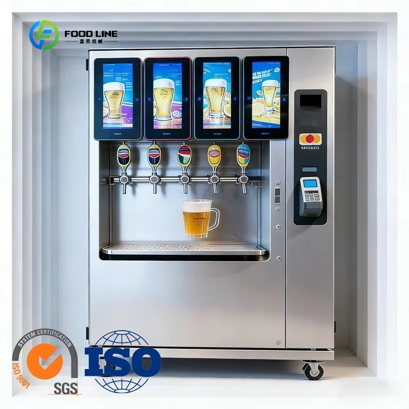 Self-Service Metal Beer Vendin - огляд і ціна Candy Vending Machine