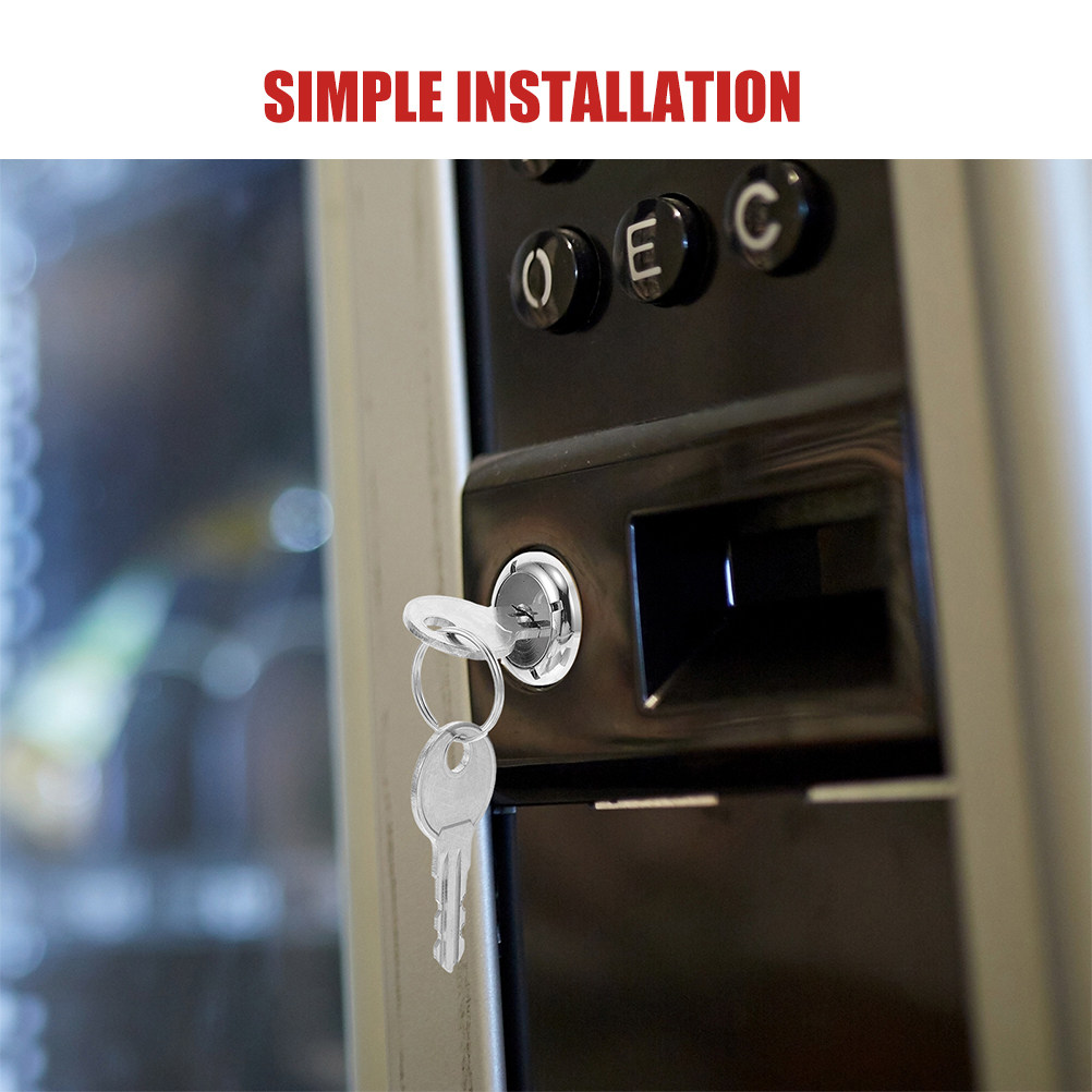 Secure Metal Lock and Key Set  - огляд і ціна Arcade And Vending