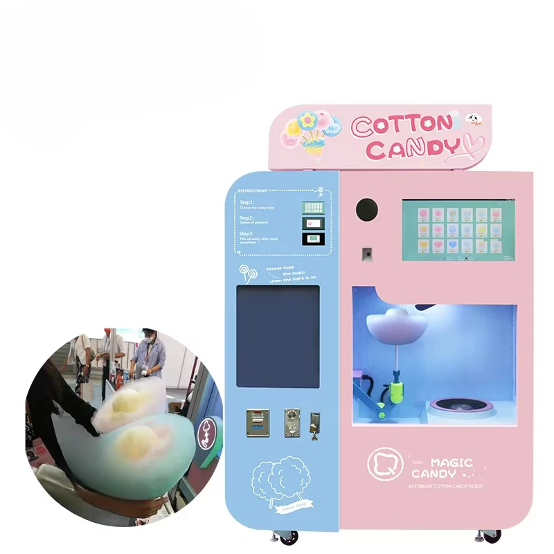 Customized Cotton Candy Vendin - огляд і ціна Candy Vending Machine