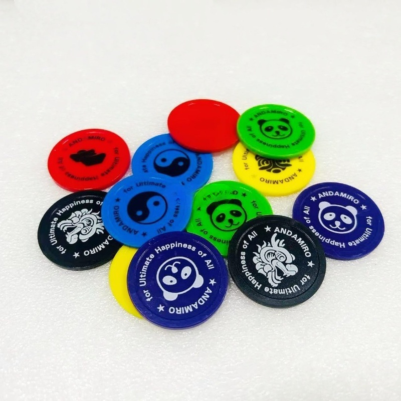 500pcs Custom Plastic Token Co - огляд і ціна Arcade Ticket Machine